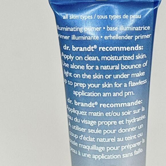 Dr. Brandt Pores No More Luminizer Primer Travel .25 fl oz 7.5 ml New - Picture 5 of 6